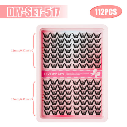 Handmade Segmented False Eyelashes