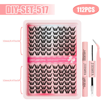 Handmade Segmented False Eyelashes
