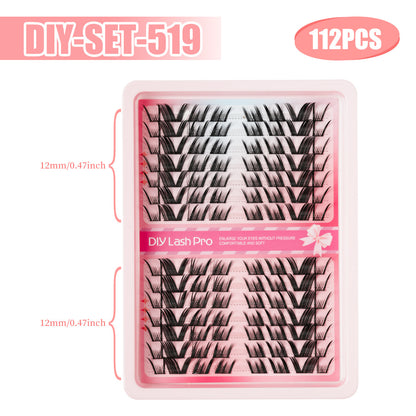 Handmade Segmented False Eyelashes