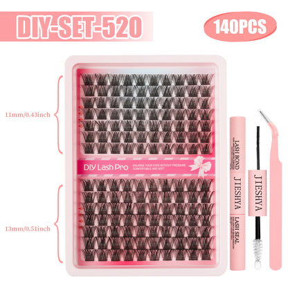 Handmade Segmented False Eyelashes
