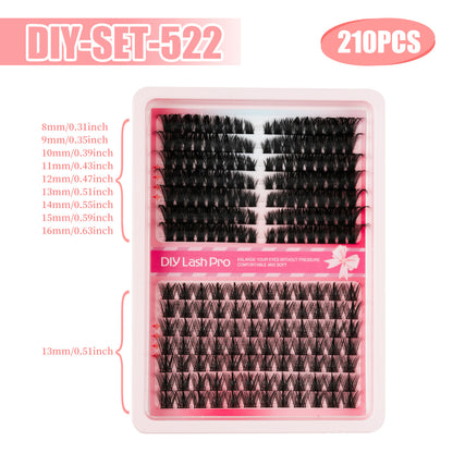 Handmade Segmented False Eyelashes
