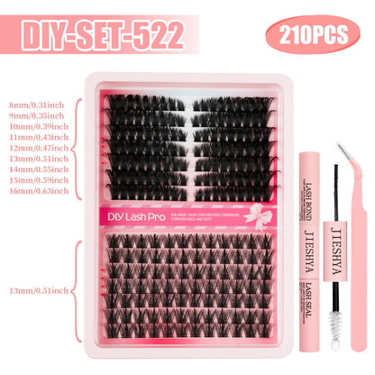 Handmade Segmented False Eyelashes