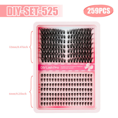 Handmade Segmented False Eyelashes