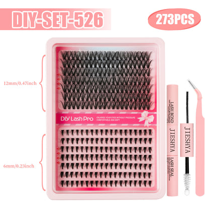 Handmade Segmented False Eyelashes