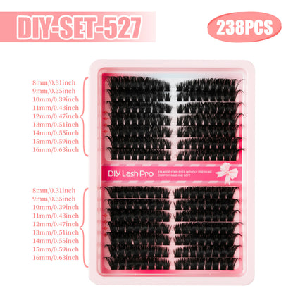 Handmade Segmented False Eyelashes