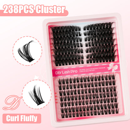 Handmade Segmented False Eyelashes
