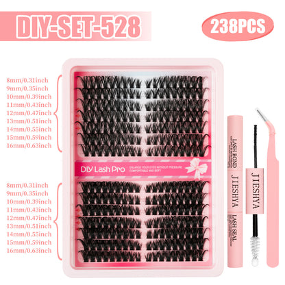 Handmade Segmented False Eyelashes