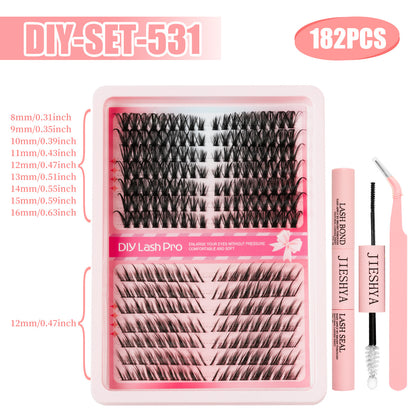 Handmade Segmented False Eyelashes