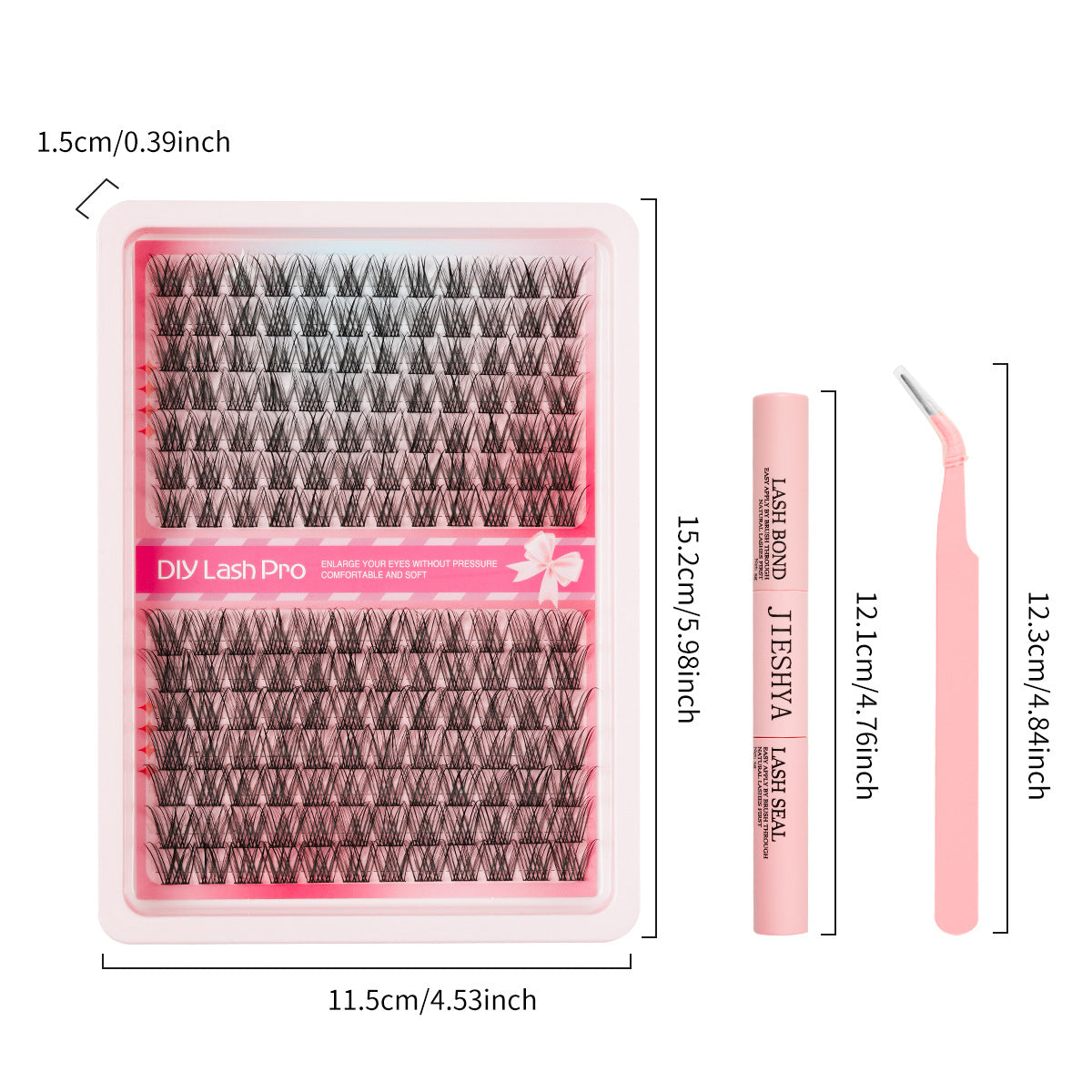 Handmade Segmented False Eyelashes