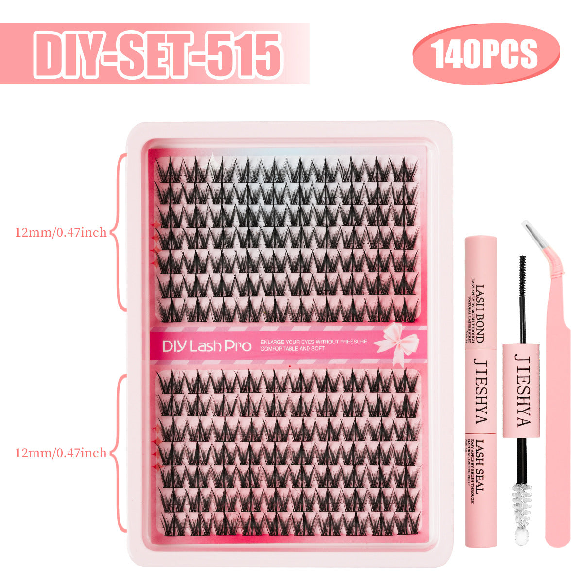 Handmade Segmented False Eyelashes