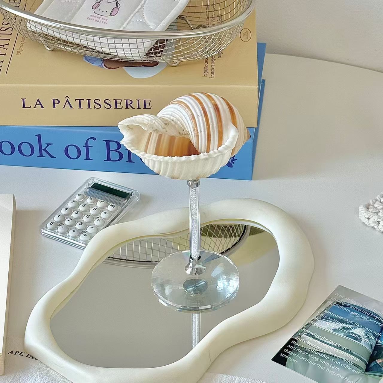 Handmade Shell Conch Aromatherapy Dish