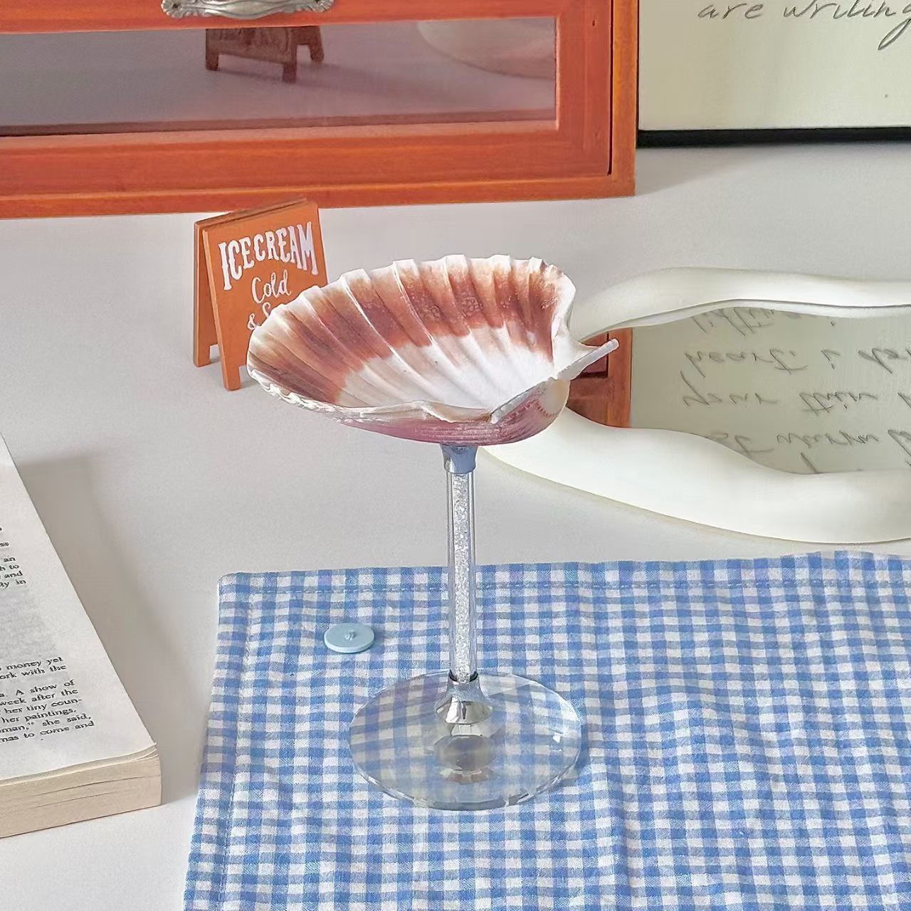 Handmade Shell Conch Aromatherapy Dish