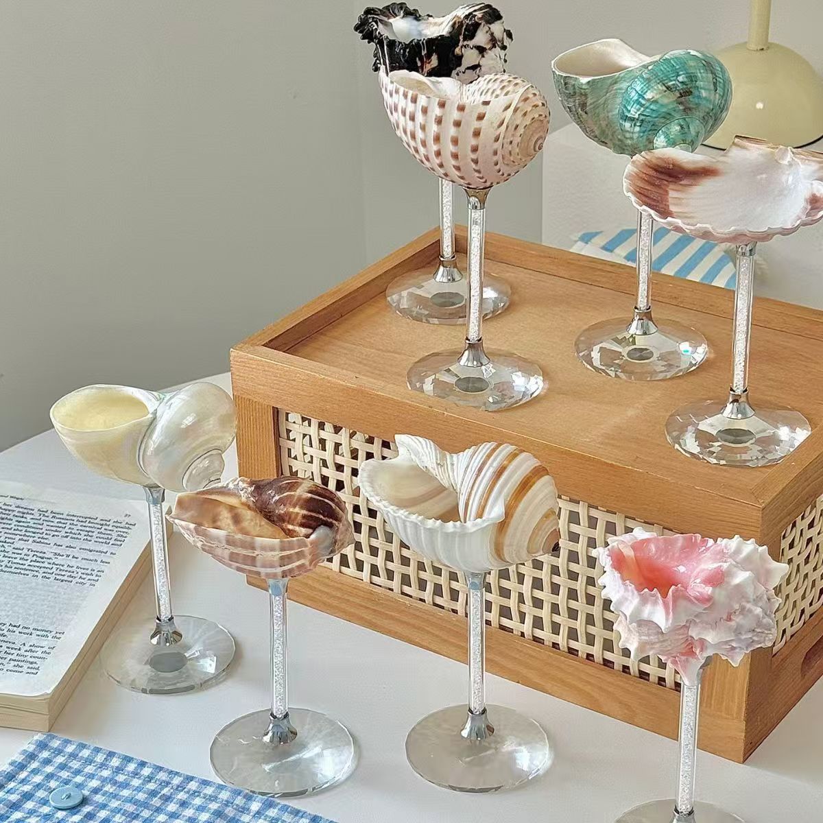 Handmade Shell Conch Aromatherapy Dish