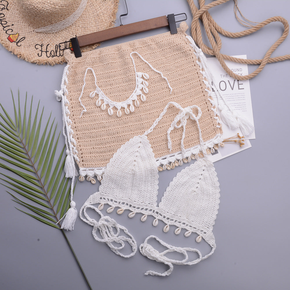 Handmade Shell Design Swimwear