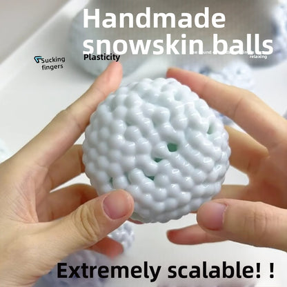 Handmade Slow Rebound Shapeable Stress Ball