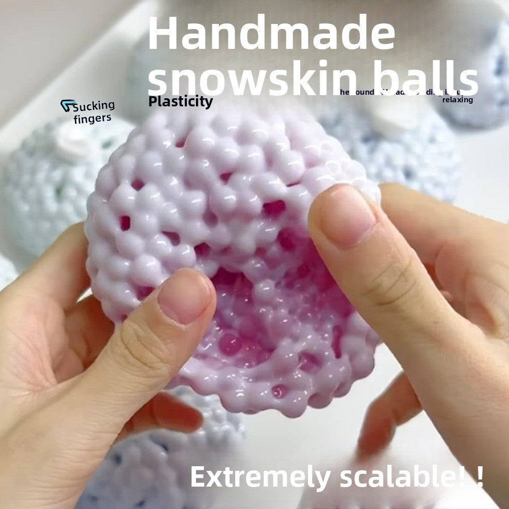 Handmade Slow Rebound Shapeable Stress Ball
