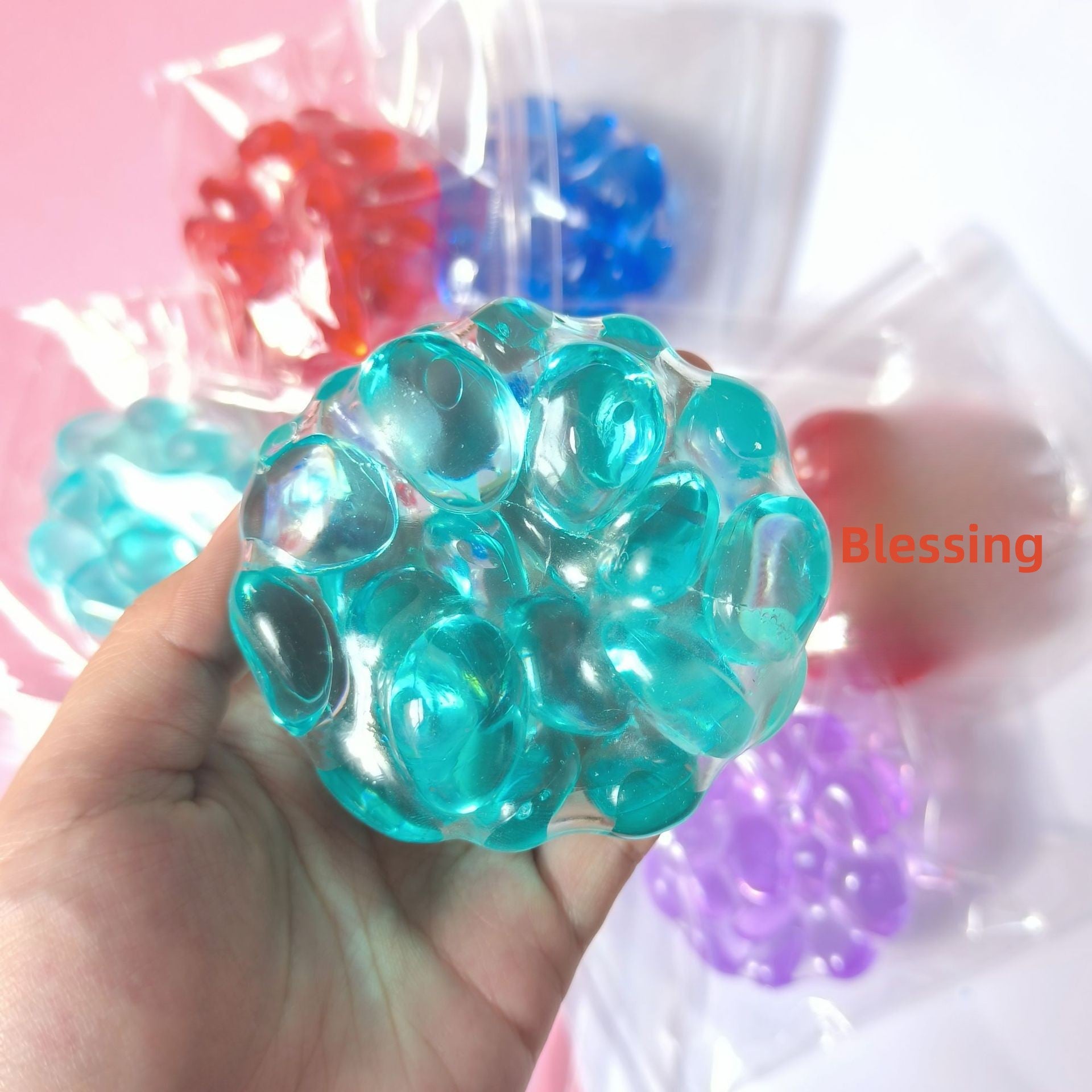 Handmade Slow Rebound Shapeable Stress Ball