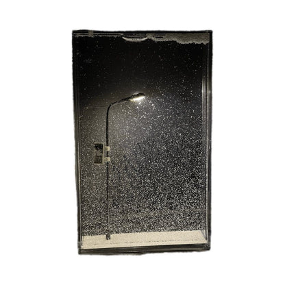 Handmade Snow Scene DIY Night Light with Materials