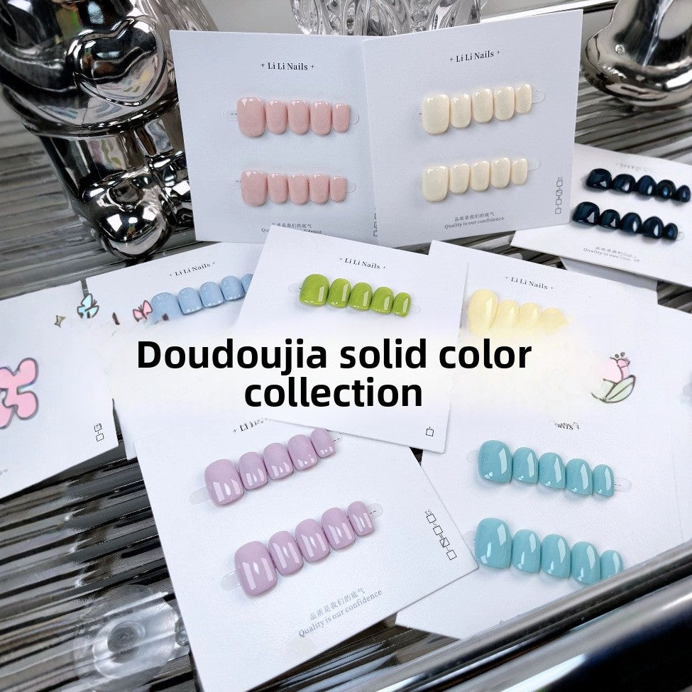 Handmade Solid Color Nail Armor