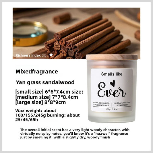 Handmade Soybean Wax Aromatherapy Candle