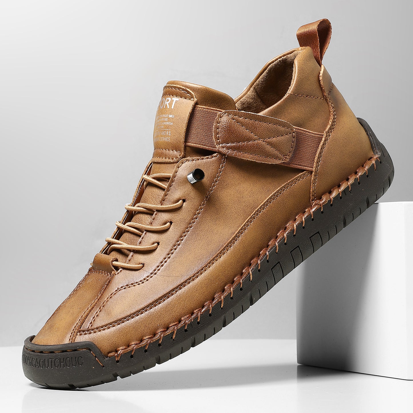 Handmade Stitched Casual Flat Shoes