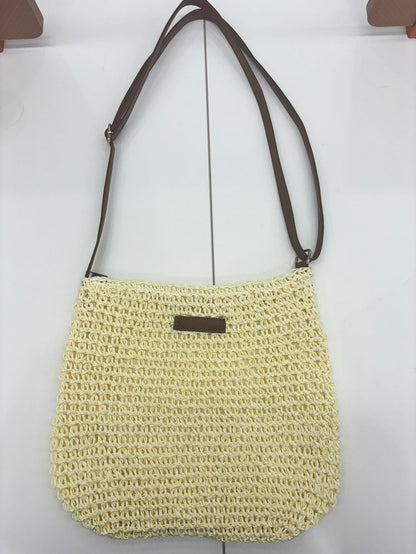Handmade Straw Crossbody Bag