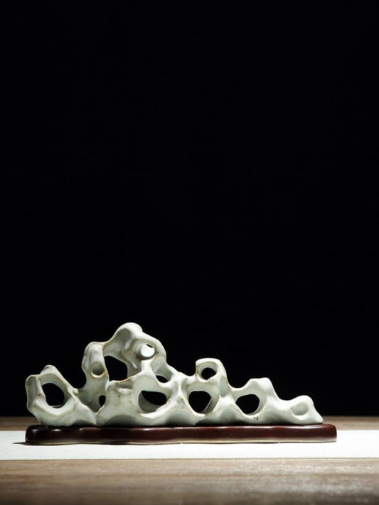 Handmade Taishi Lake ceramic ornament