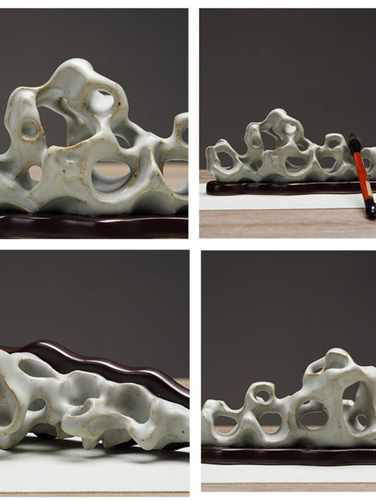 Handmade Taishi Lake ceramic ornament