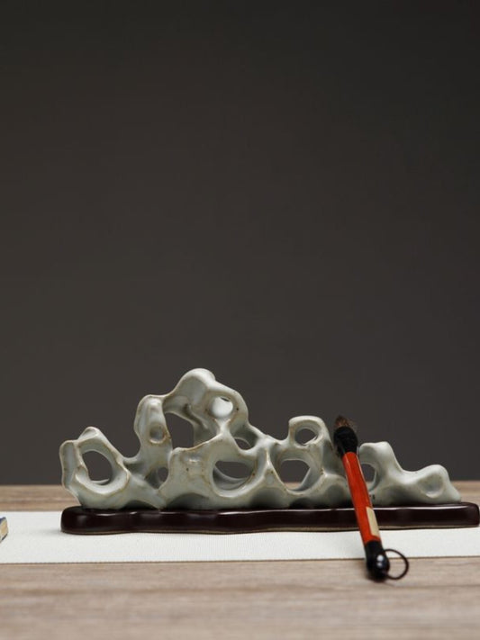 Handmade Taishi Lake ceramic ornament