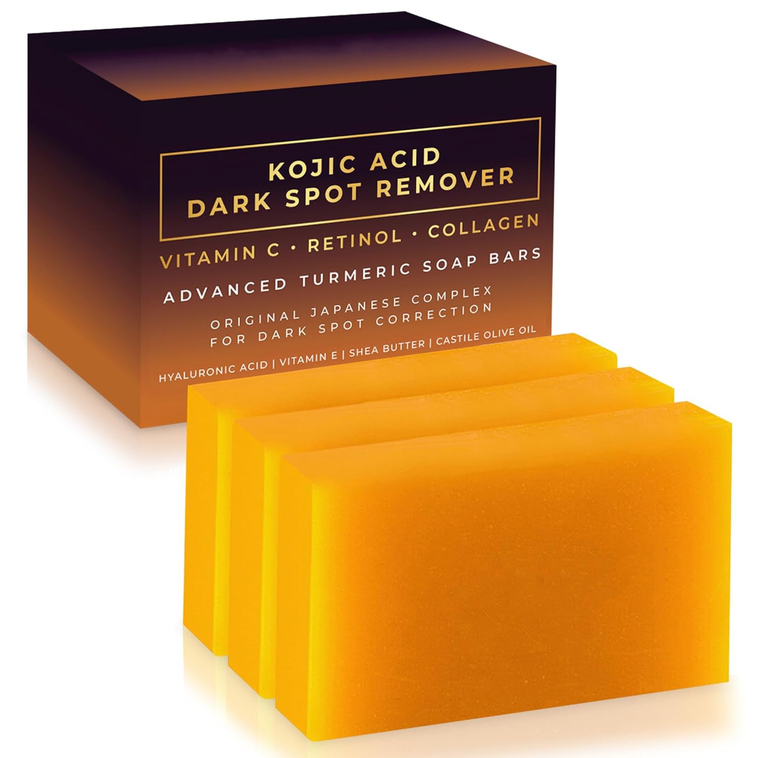 Handmade Turmeric Lemon Kojic Acid Soap