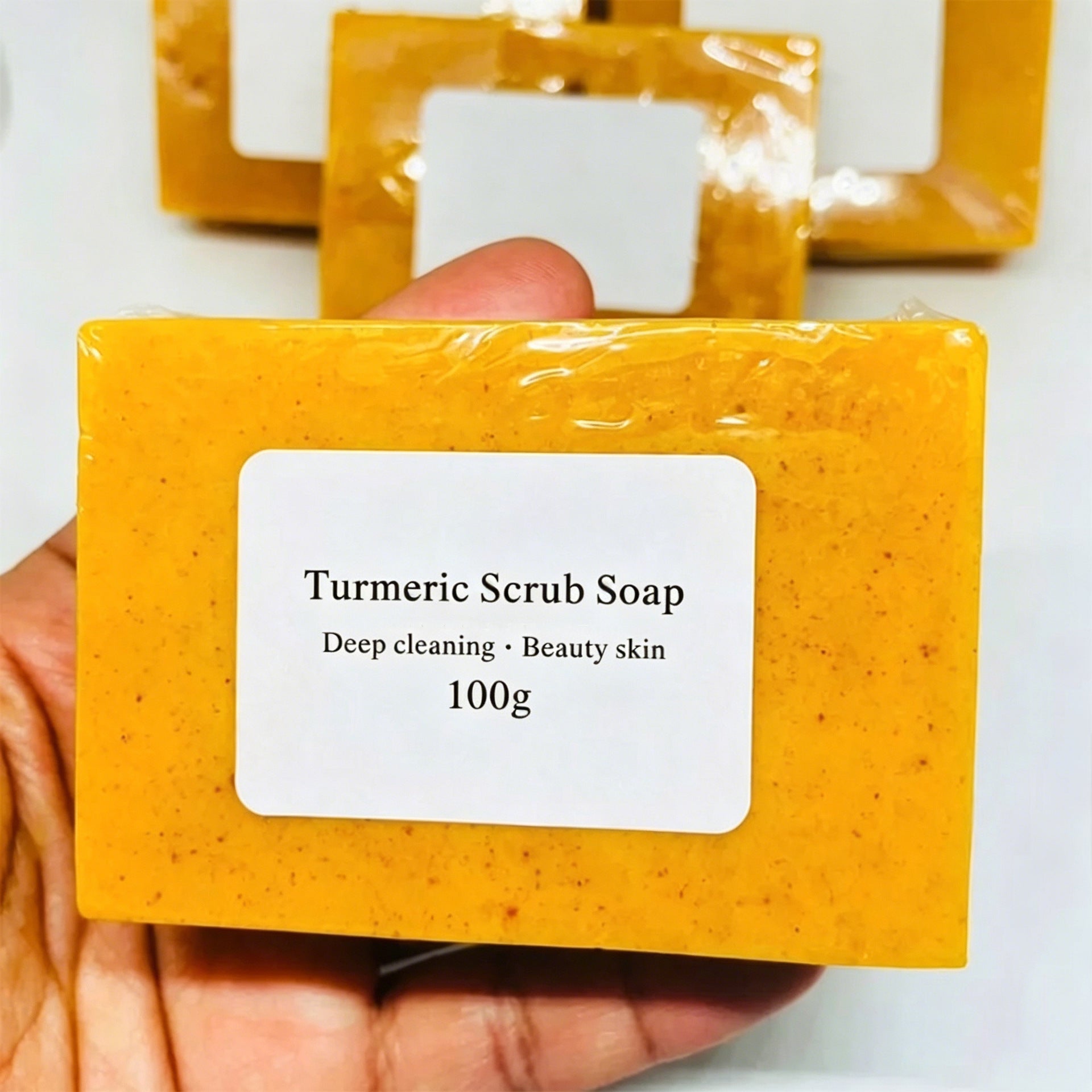 Handmade Turmeric Lemon Kojic Acid Soap