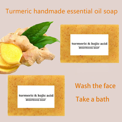 Handmade Turmeric Soap for Face and Body