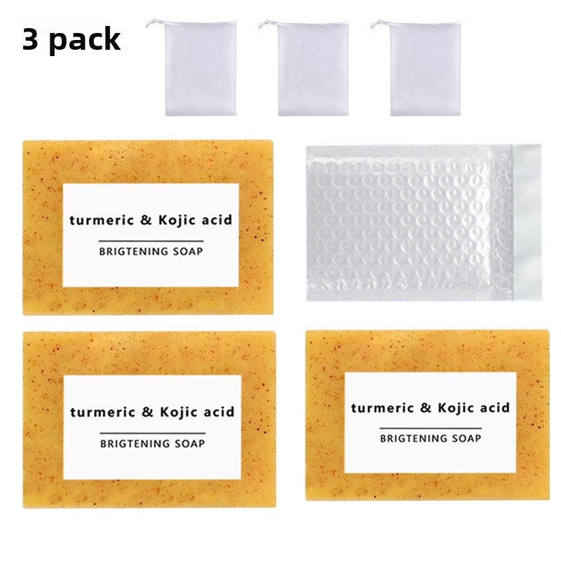 Handmade Turmeric Soap for Face and Body