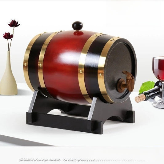 Handmade Wooden Beer Barrel
