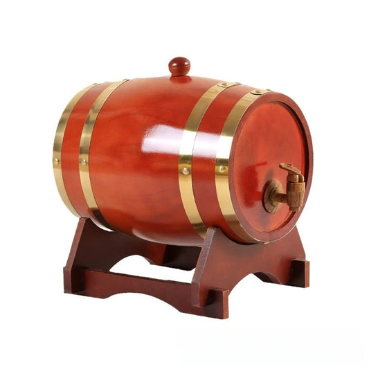 Handmade Wooden Beer Barrel