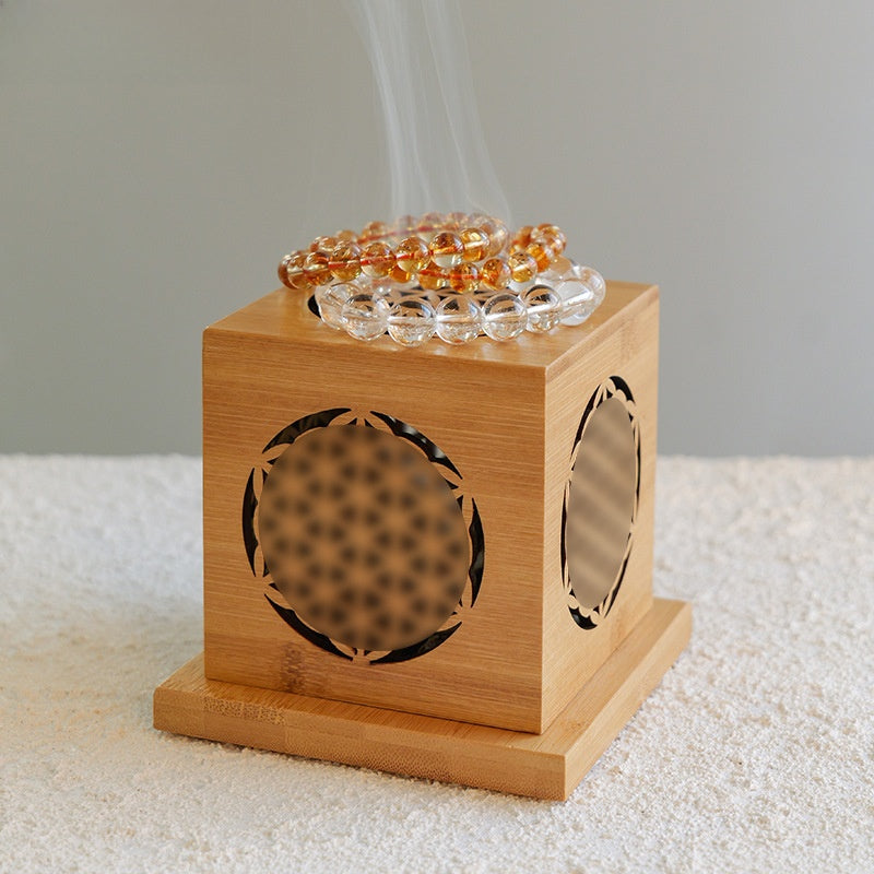 Handmade Wooden Crystal Purification