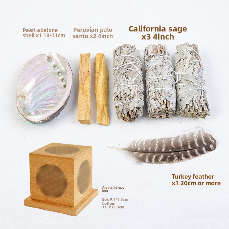 Handmade Wooden Crystal Purification
