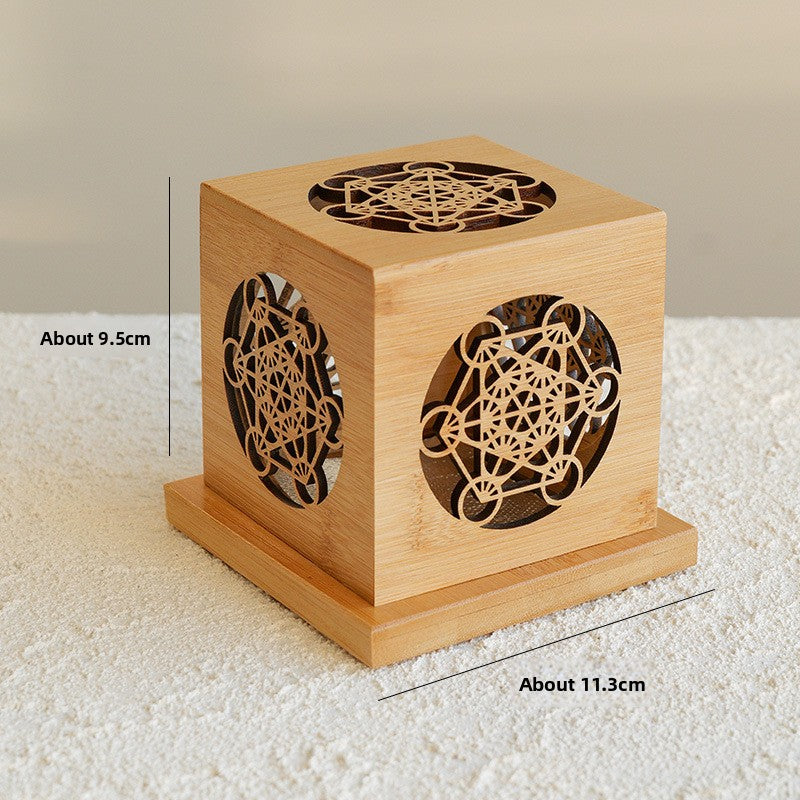Handmade Wooden Crystal Purification