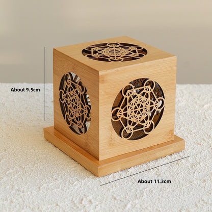 Handmade Wooden Crystal Purification