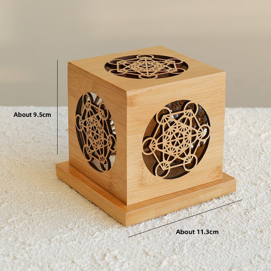 Handmade Wooden Crystal Purification