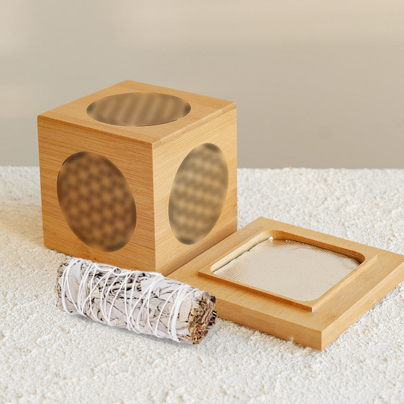 Handmade Wooden Crystal Purification