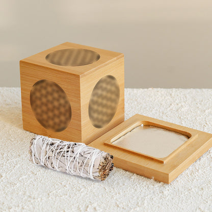 Handmade Wooden Crystal Purification