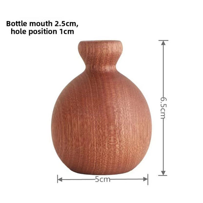 Handmade Wooden Flower Vase