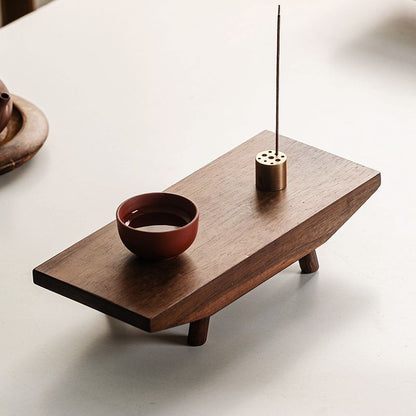 Handmade Wooden Tea Tray Minimalist Style
