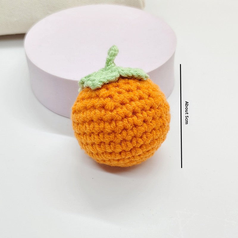 Handmade Wool Crochet Keychain Pendant