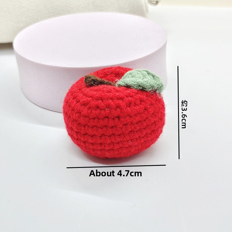 Handmade Wool Crochet Keychain Pendant