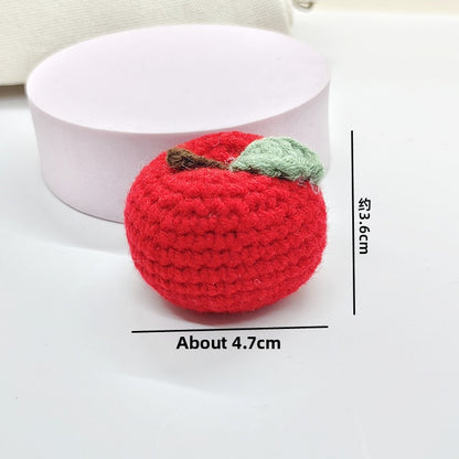 Handmade Wool Crochet Keychain Pendant