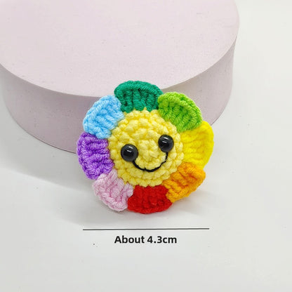 Handmade Wool Crochet Keychain Pendant