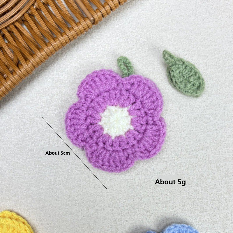 Handmade Wool Crochet Keychain Pendant