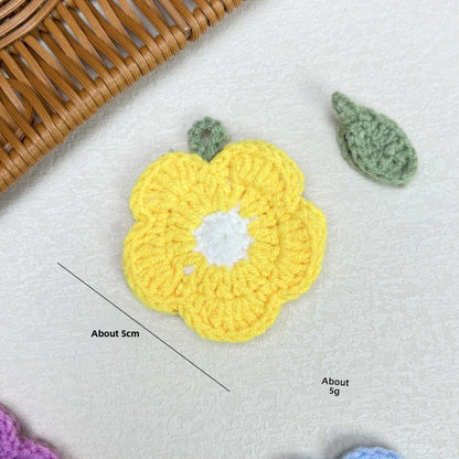 Handmade Wool Crochet Keychain Pendant